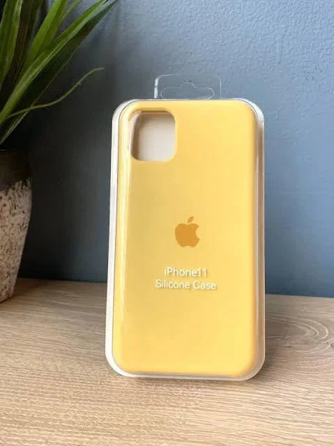 Premium Quality Yellow Silicone Case With Padding Inside