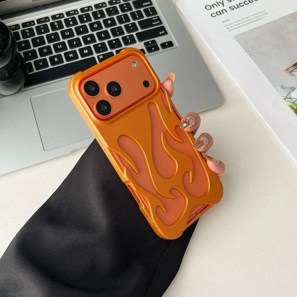 Dynamic iPhone Matte Flame Case 🔥