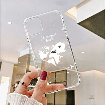Semi Transparent Customise Case