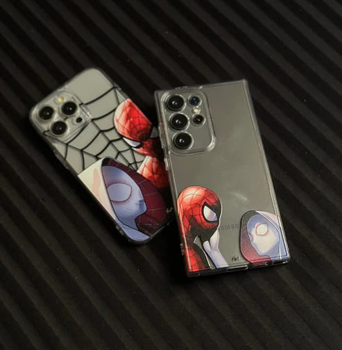 SpiderMan & Women Semi Transparent Cxt Cases