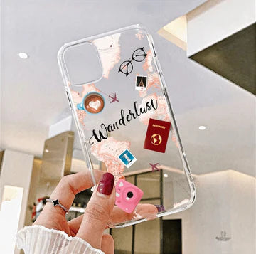 Semi Transparent Customise Case