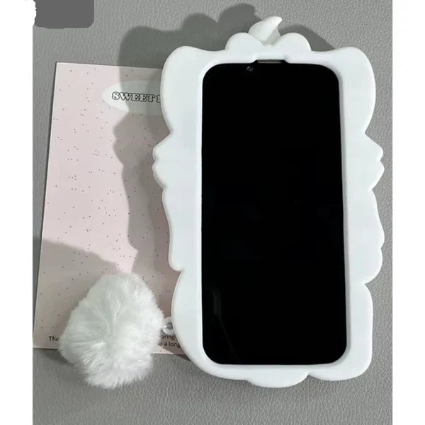 3D Marie Cat Case With Furr Ball (NEW)