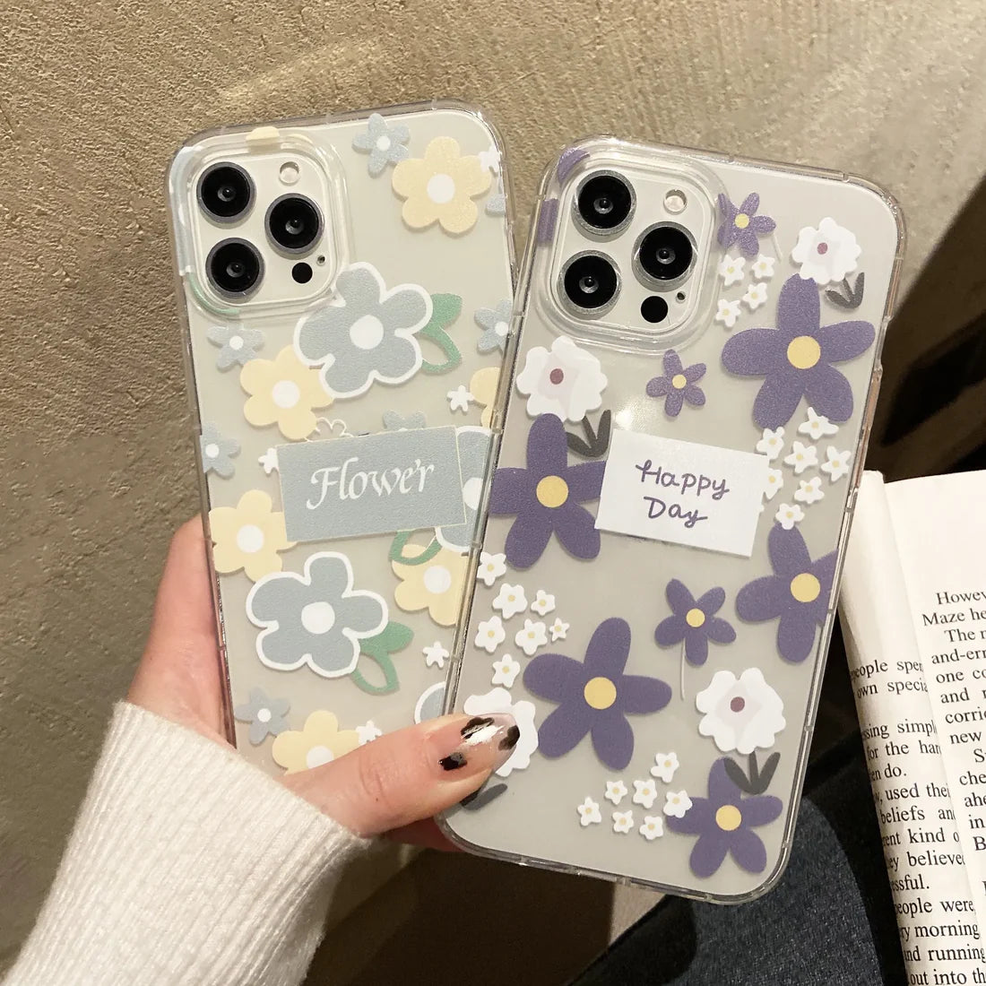 Flowers Customise Cover