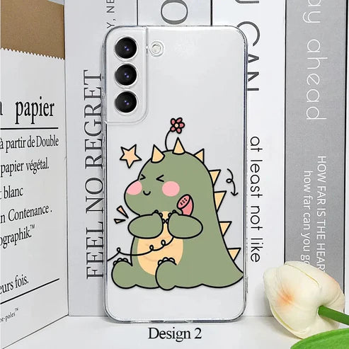 Soft Customise Dinos Phone Case