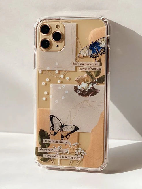 Semi Transparent Customise Case