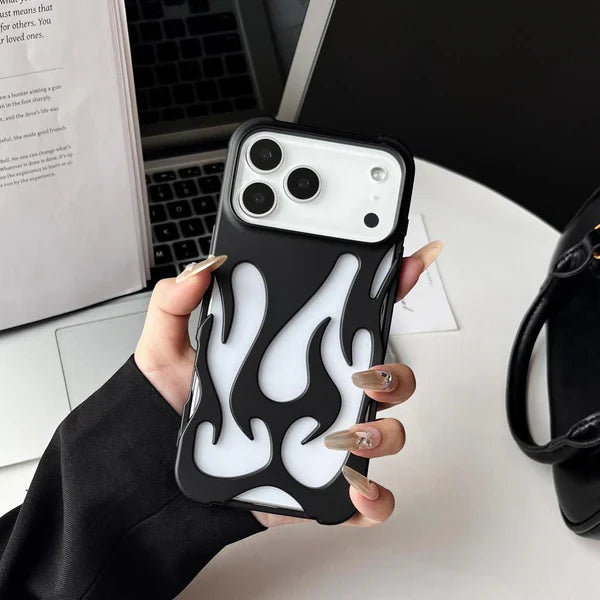 Dynamic iPhone Matte Flame Case 🔥