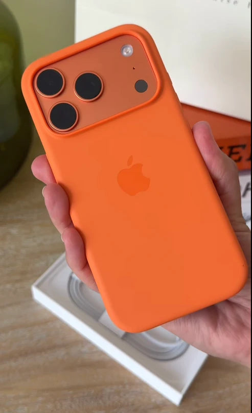 COSMIC ORANGE IPHONE SILICONE CASE
