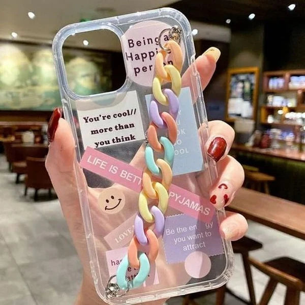 Customise Printed Case with Chain