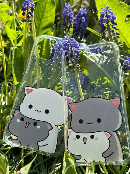 Semi Heart Transparent Customise Case