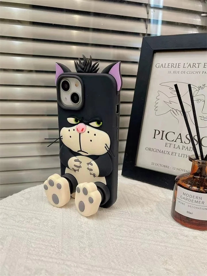 New Cute Disney Tom Cartoon Clow Stand Case! This stylish case