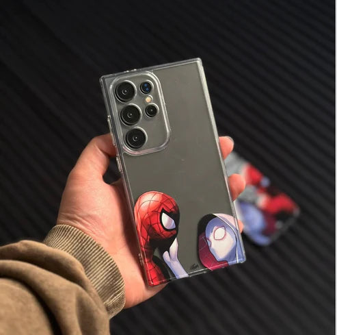 SpiderMan & Women Semi Transparent Cxt Cases